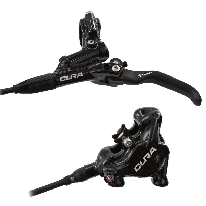 Frein à disque avant ou arrière VTT Formula Cura Flat Mount 175cm sans disque Noir Frein à disque avant ou arrière VTT Formula Cura Flat Mount 175cm sans disque Noir