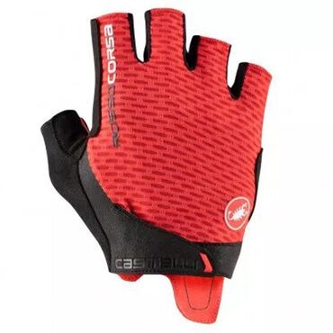 Gants vélo été Castelli Rosso Corsa Pro V Gel