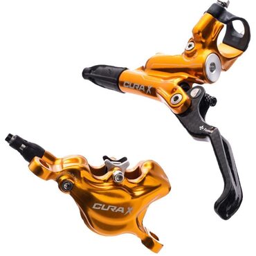 Mountainbike schijfrem voor of achter Formula Cura X 175 cm goud