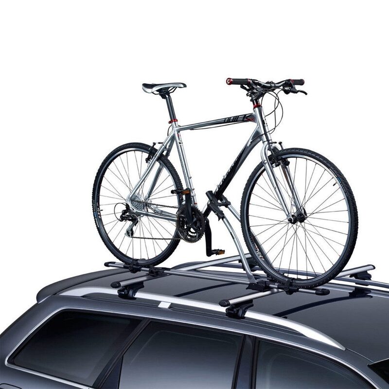 Porte-vélo toit voiture Thule Freeride 532 avec Thule T-track Adapter