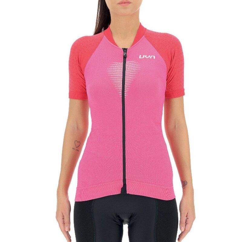 Photo Maillot vélo manches courtes femme UYN Granfondo fushia L