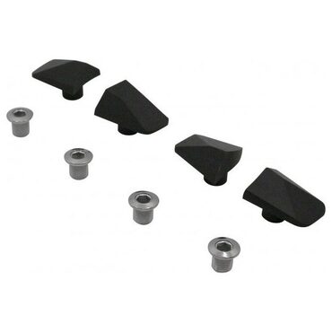 Set afdekplaatjes en schroeven Specialties TA voor Shimano 105 R7000 crankstel