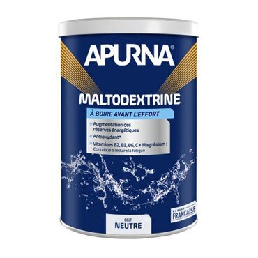 Boisson énergétique en poudre Apurna Maltodextrine 500g