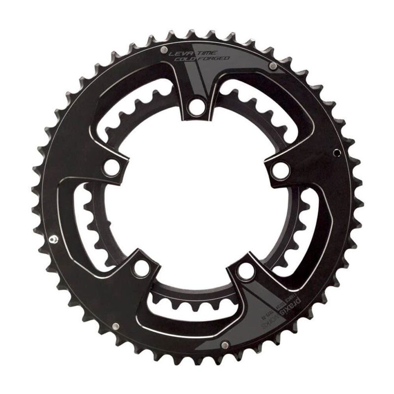 Ensemble plateaux vélo route Praxis Buzz Black 110mm – 10/11/12 vitesses