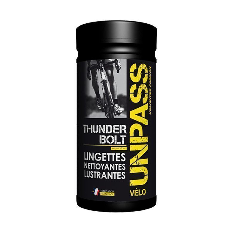Lingettes dégraissantes et nettoyantes sans eau Unpass ThunderBolt box 80