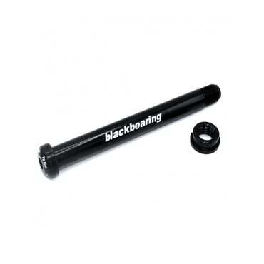 Axe de roue avant Black Bearing 15 mm - 145mm - M14x1,5 - 17 mm - compatible FOX
