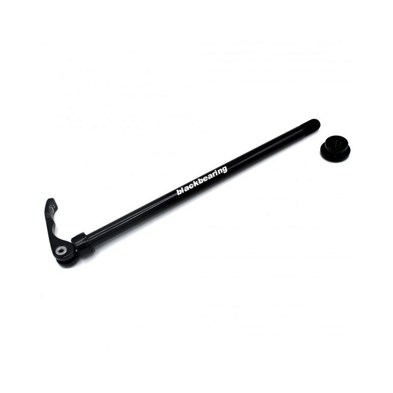 Axe de roue arrière BlackBearing - 12 mm – 228,5 - M12x1,5 - 19 mm QR