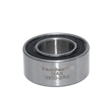 BlackBearing MAX 3800-2RS 10x19x7 mm stalen volledig geveerd MTB-lager