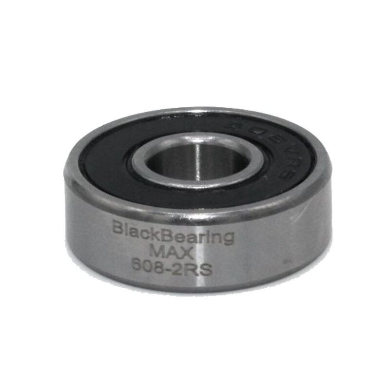 BlackBearing MAX 608-2RS 8x22x7 mm stalen lager voor volledig geveerde mountainbikes
