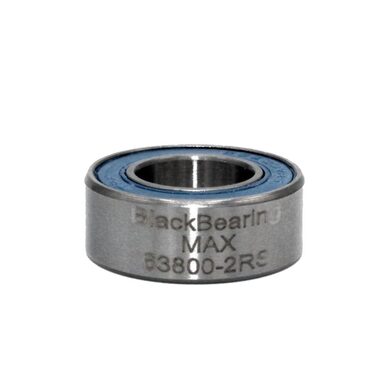 Roulement VTT tout suspendu BlackBearing MAX 63800-2RS 10x19x7 mm acier