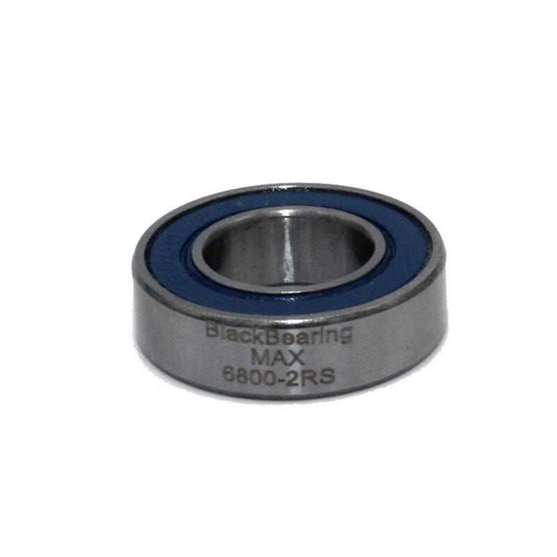 Roulement VTT tout suspendu BlackBearing MAX 6800-2RS 10x19x5 mm acier