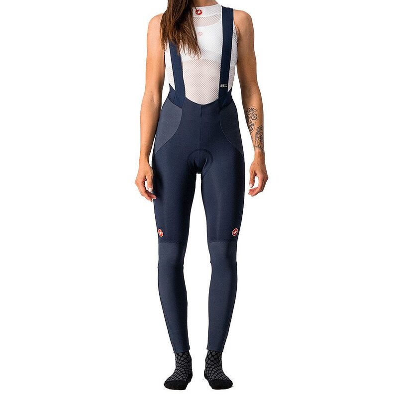 Cuissard vélo long femme à bretelles Castelli Sorpasso ROS Limited Edition