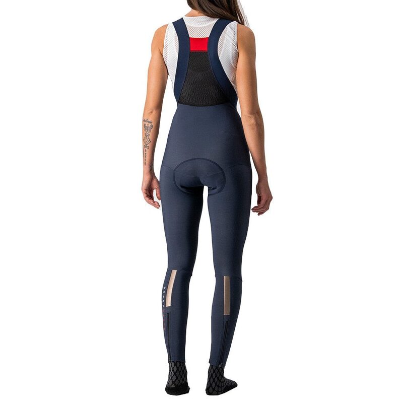 Cuissard vélo long femme à bretelles Castelli Sorpasso ROS Limited Edition