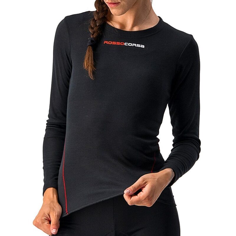 Sous maillot vélo manches longues femme Castelli Prosecco Tech 2021