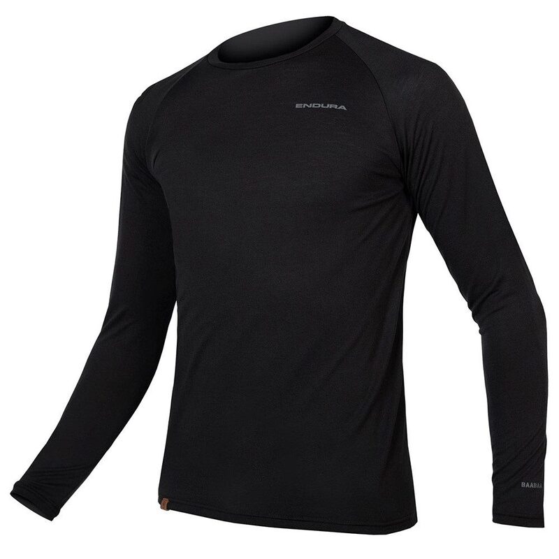 Sous maillot vélo manches longues Endura Baabaa Merino