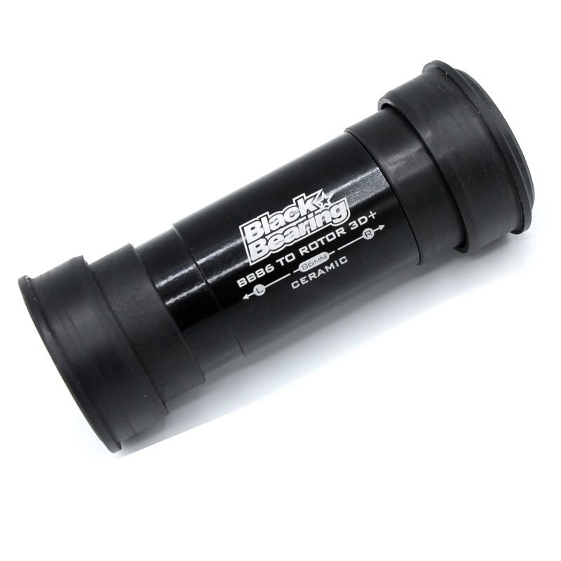 Boitier de pédalier Blackbearing B5 pressfit BB86-BB92 axe DUB acier