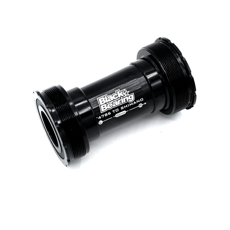 BlackBearing C Italiaanse trapas 68 tot 73 mm as 24 mm en GXP keramiek