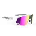 AZR Race RX fietsbril in wit/iridium