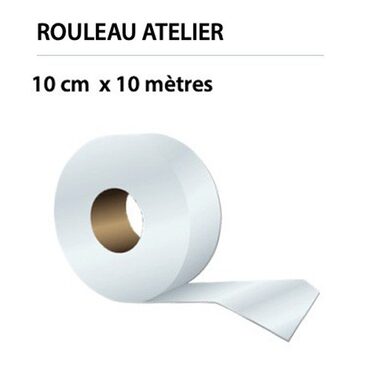 Clearprotect zelfklevende bescherming voor fietsframes, werkplaats, 10 m x 10 cm