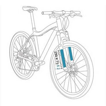 Protection adhésive pour fourche Clearprotect L