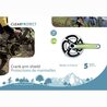 Protection adhésive pour pédalier Shimano XT M770 Clearprotect