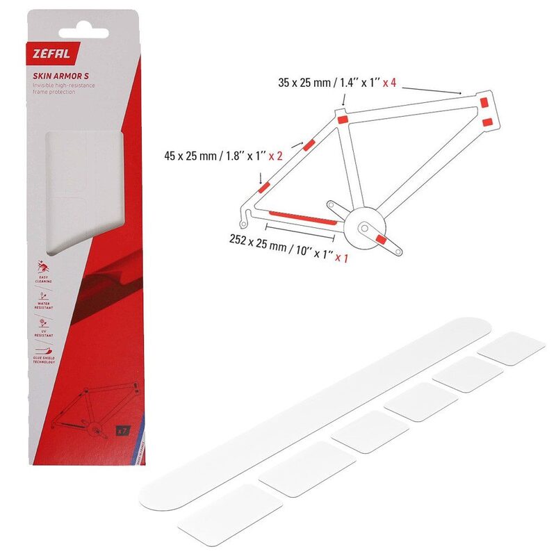 Film de protection cadre vélo Zéfal Skin Armor S