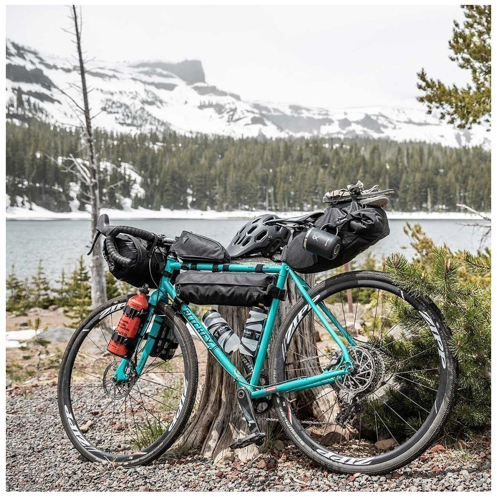 Sacoche Vélo Topeak MidLoader 3L - étanche, Fixable Sur Cadre, 6 Kg Max