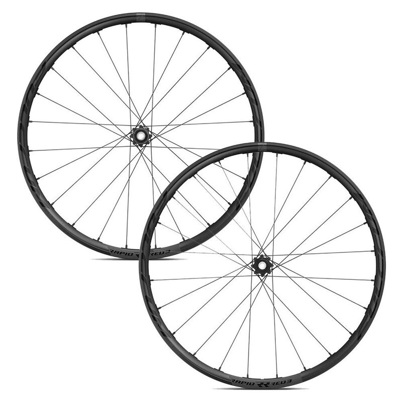 Roues vélo Gravel Fulcum Rapid Red 3 650DB 2-Way Fit