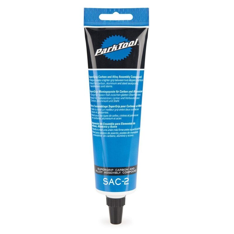 Tube de graisse vélo ParkTool SuperGrip pour montage carbone et alliages 113g