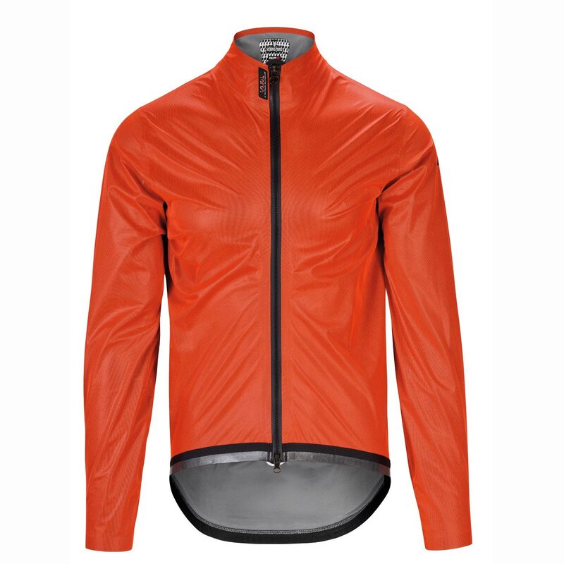 Photo Veste de pluie vélo Assos Equipe RS Rain Jacket Targa orange S