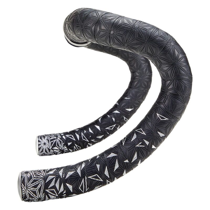 Ruban de cintre Supacaz Super Sticky Kush Star Fade Or Argent