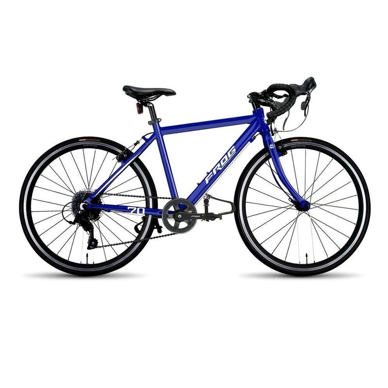 Panier vélo enfant bleu fixation collier