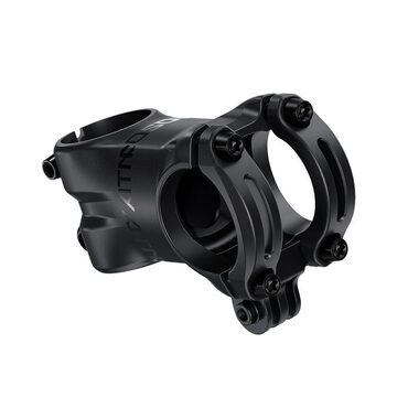 Alfa Pasca Vélo Stem Carbon Route VTT - 17 Degré 3K Rouge Brillant 31.8 * 90mm