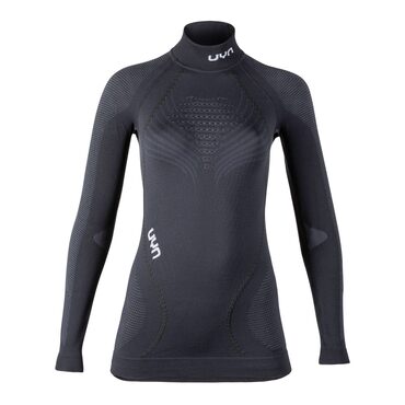 Sous-maillot femme vélo manches longues col montant UYN Ambityon