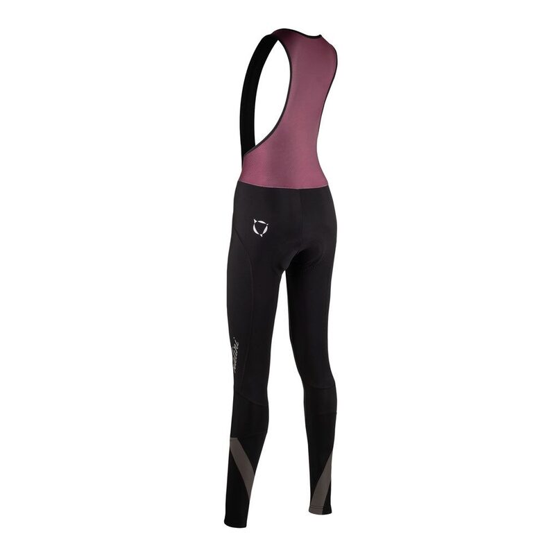 Cuissard long à bretelles vélo hiver femme Nalini Road Wr Lady Bib Tight 2022