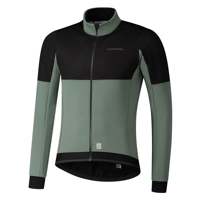 Photo Veste vélo hiver Shimano Beaufort kaki S