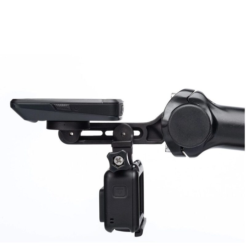 Adaptateur GoPro, caméra et éclairage pour support compteur vélo Morsa