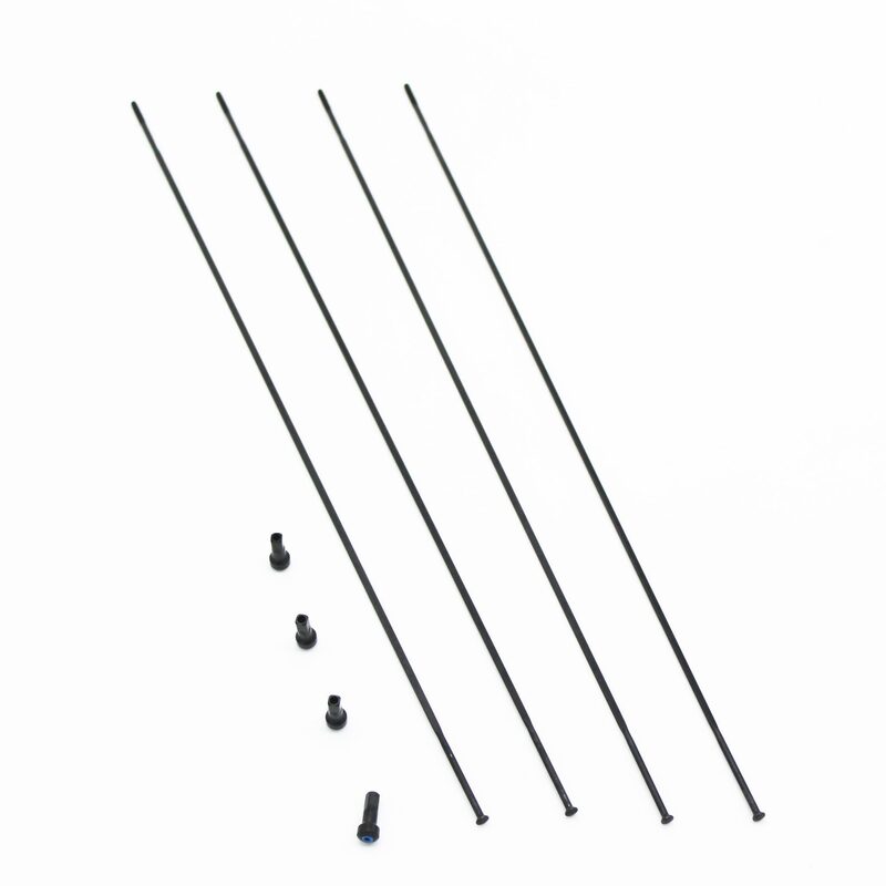Kit 4 rayons roue arrière vélo route Fulcrum Racing 3 côté roue-libre