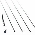 Kit 4 rayons roue arrière vélo route Fulcrum Racing 3 côté roue-libre