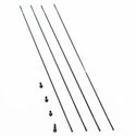 Kit 4 rayons roue arrière vélo route Fulcrum Racing 3 côté gauche