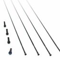 Kit 4 rayons roue arrière vélo route Fulcrum Racing 3 côté gauche