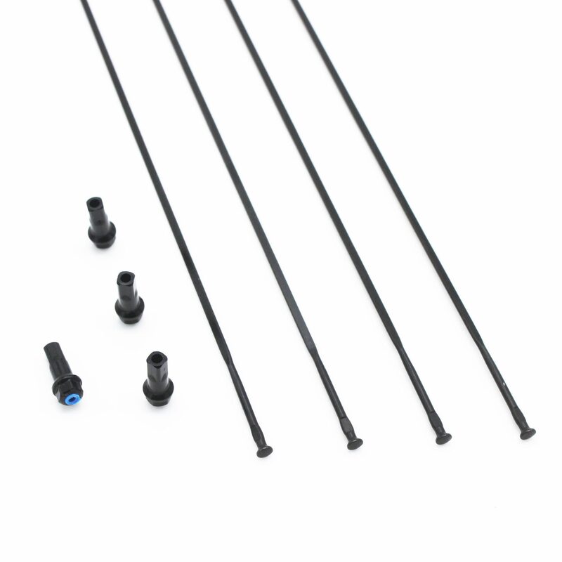 Kit 4 rayons roues avant vélo route Fulcrum Wind 40 et Wind 400 - R4-016C