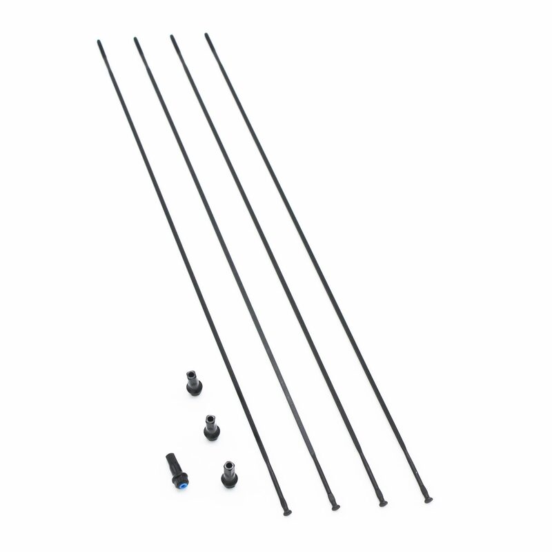 Kit 4 rayons roues avant vélo route Fulcrum Wind 40 et Wind 400 - R4-016C