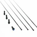 Kit 4 rayons roue arrière vélo route Fulcrum Wind 40 et Wind 400 - R4-019C