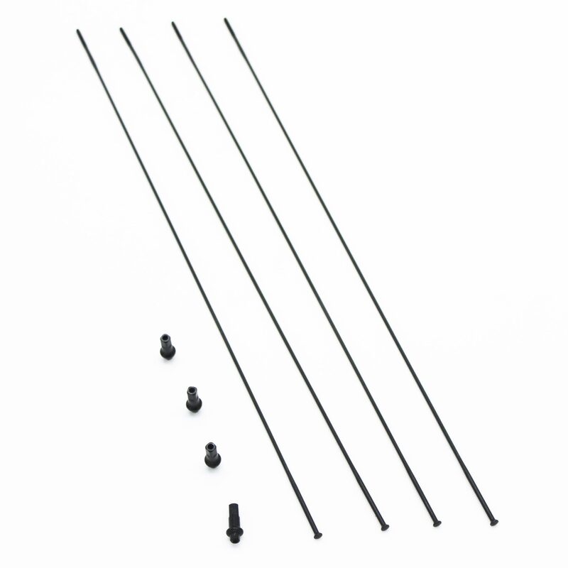 Kit 4 rayons avant gauche Fulcrum Racing 4/400 DB, réf R4DB22-016
