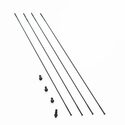 Kit rayons arrière gauche roue Fulcrum Racing 4/400 DB, réf R4DB22-018