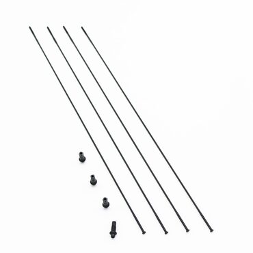 Set achterste spaken links voor Fulcrum Racing 4/400 DB - R4DB22-018