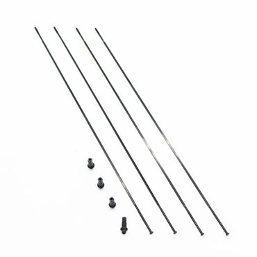 Set van 4 spaken Fulcrum Racing 5 achterwiel rechts R5-418
