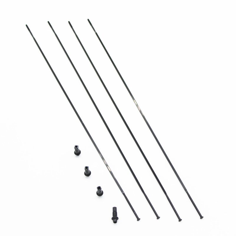Set van 4 spaken Fulcrum Racing 5 achterwiel links R5-419