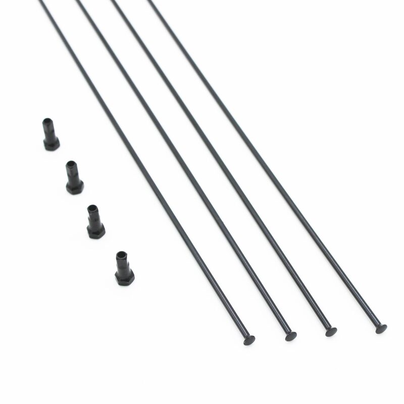 Set van 4 spaken voor Fulcrum Racing 6 voorwiel - R6-016